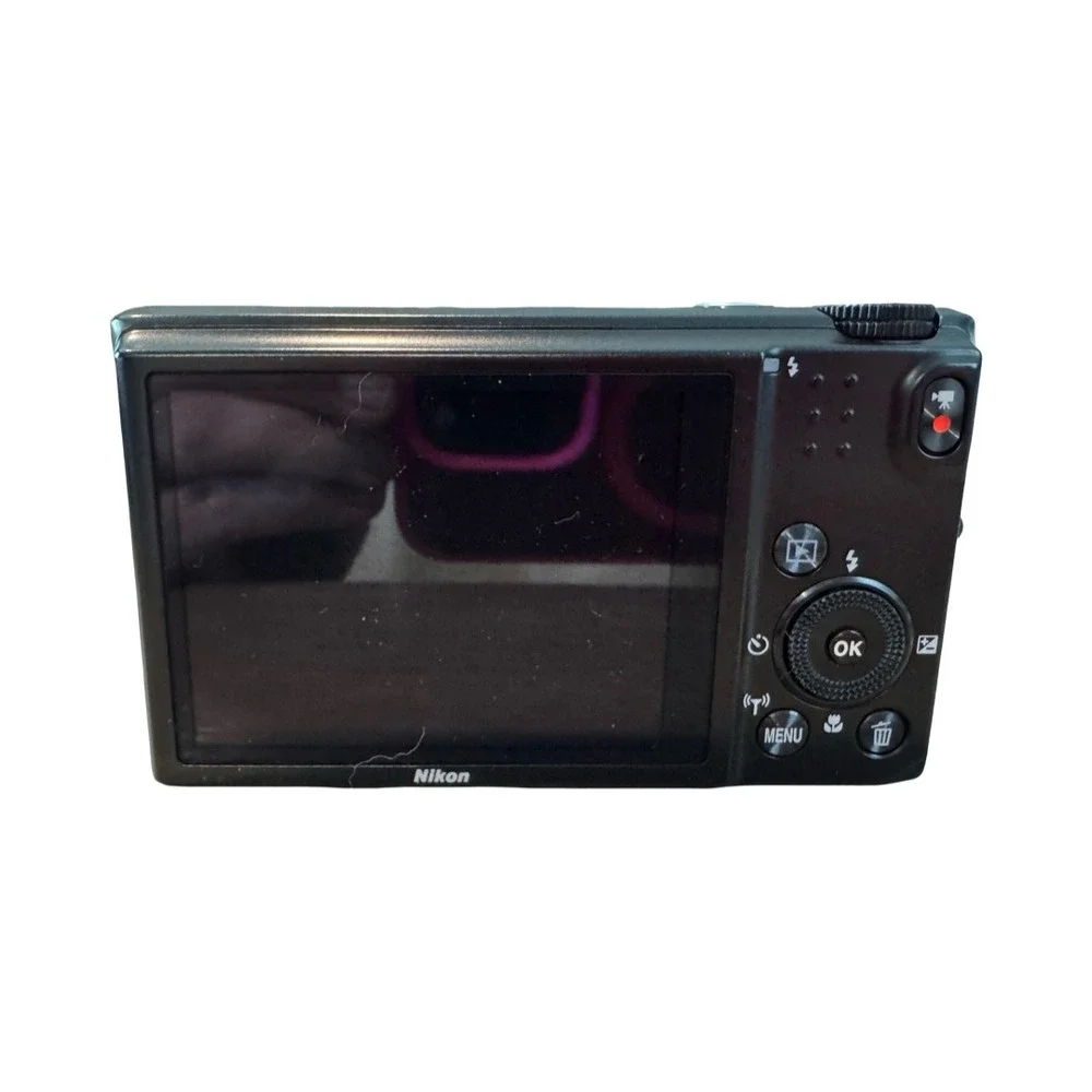 Nikon Coolpix S9600 Digital Camera Black 16MP 22x Zoom WiFi Bundle Case Logic